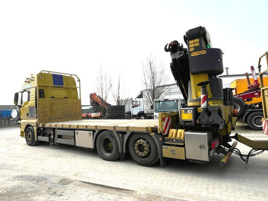 MAN TG-X 26.500 6x2-2 LL Pritsche Heckkran 53m/to, F - Camion grue: photos 3 MAN TG-X 26.500 6x2-2 LL Pritsche Heckkran 53m/to, F - Camion grue: photos 3
