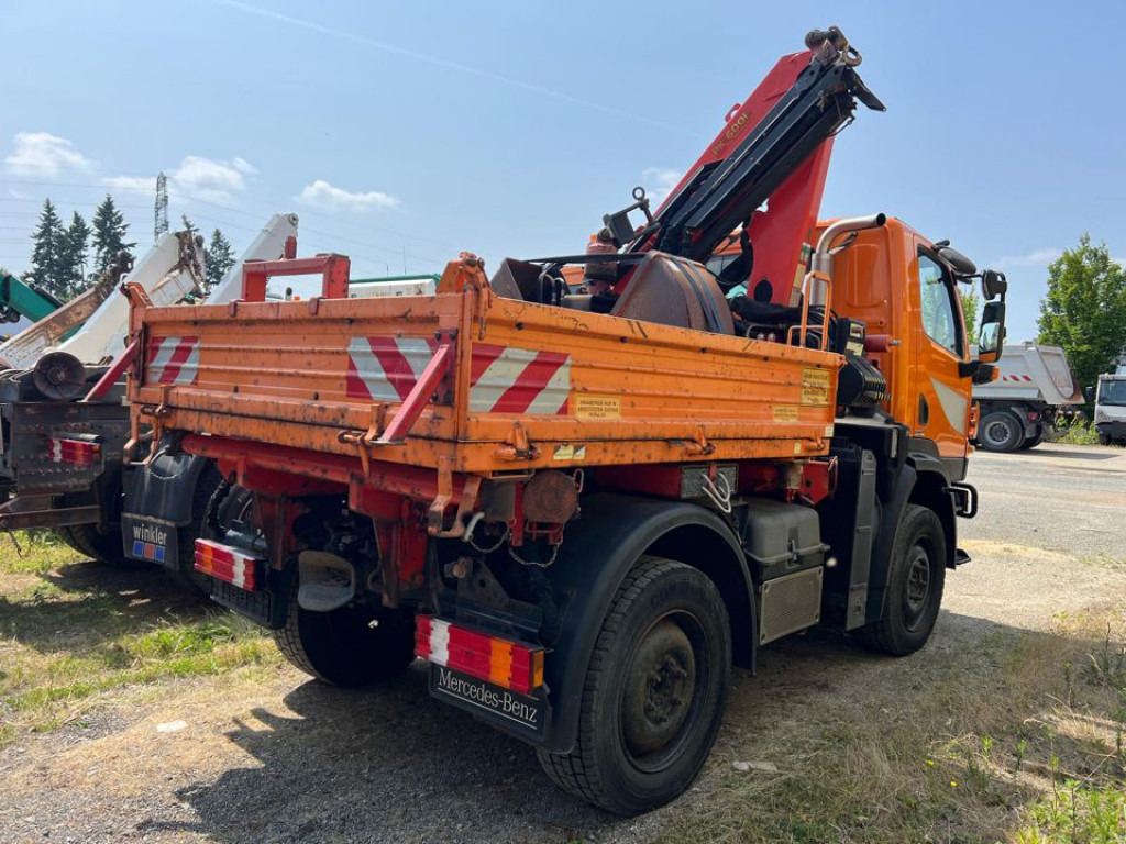 MERCEDES-BENZ Unimog U20 2-Achs Allradkipper Kran Palfinger Kran - crédit-bail MERCEDES-BENZ Unimog U20 2-Achs Allradkipper Kran Palfinger Kran: photos 7