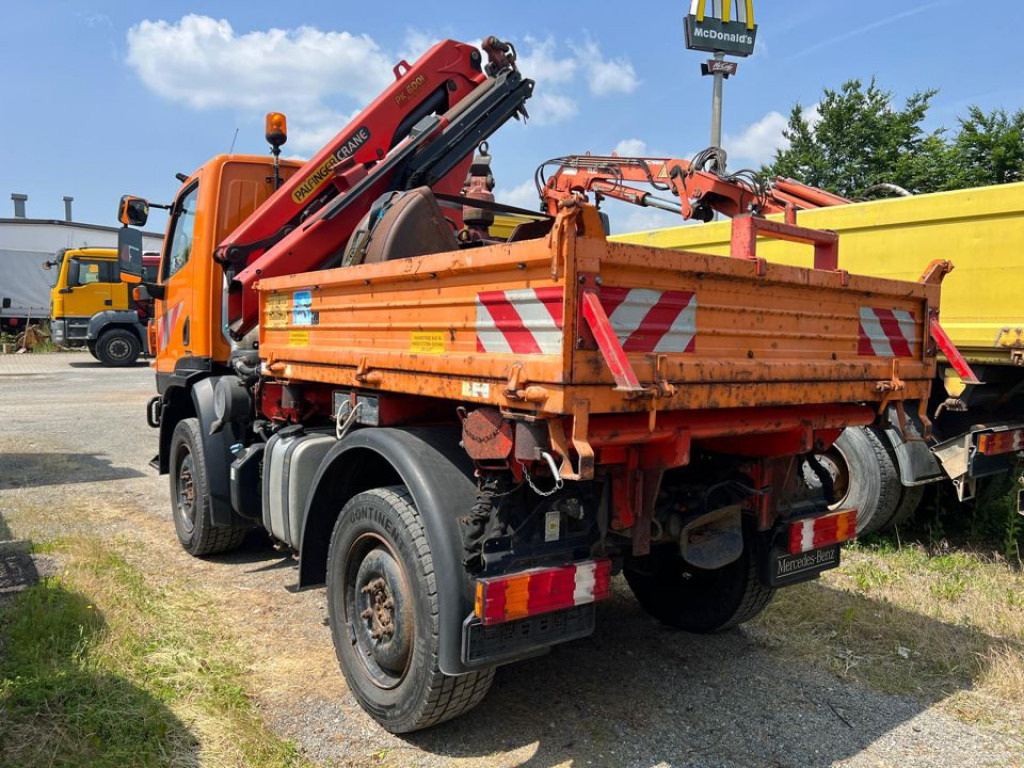 MERCEDES-BENZ Unimog U20 2-Achs Allradkipper Kran Palfinger Kran - crédit-bail MERCEDES-BENZ Unimog U20 2-Achs Allradkipper Kran Palfinger Kran: photos 9