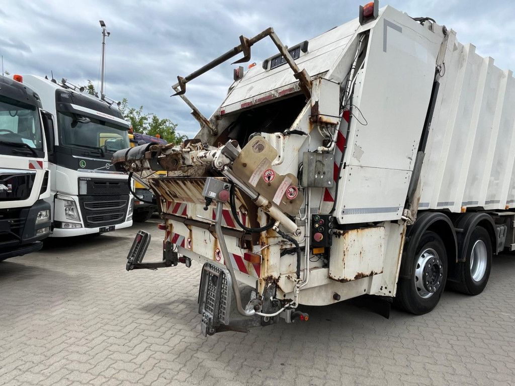 Benne à ordures ménagères Mercedes-Benz Actros 2532 L 6x2 Müllwagen Faun Powerpress 25m³: photos 12