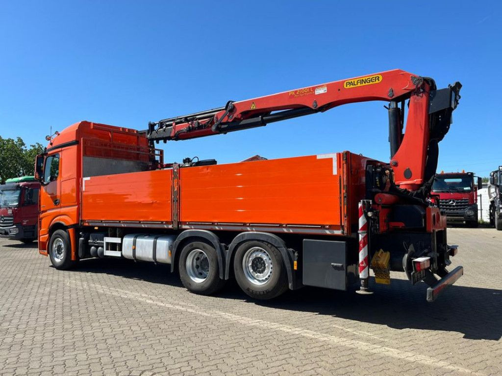 Mercedes-Benz Actros 2648 L 6x2 Pritsche Heckkran 3xhydr.Aussc - Camion grue: photos 3 Mercedes-Benz Actros 2648 L 6x2 Pritsche Heckkran 3xhydr.Aussc - Camion grue: photos 3