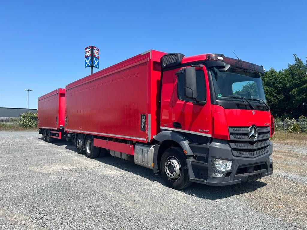 Mercedes-Benz Antos 2540 L 6x2 Pritsche LBW Coca Cola, 8,2m Ge - Camion à rideaux coulissants: photos 2 Mercedes-Benz Antos 2540 L 6x2 Pritsche LBW Coca Cola, 8,2m Ge - Camion à rideaux coulissants: photos 2