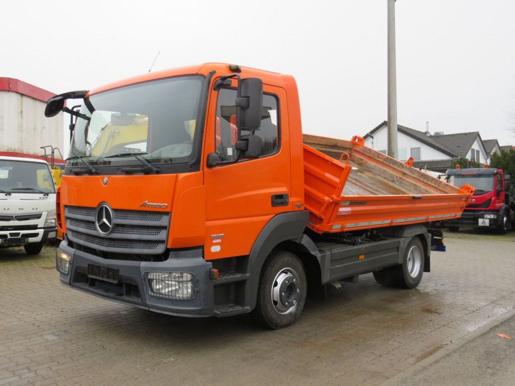 Utilitaire benne Mercedes-Benz Atego 818 K 2-Achs Kipper Schalter, 69 tkm: photos 1