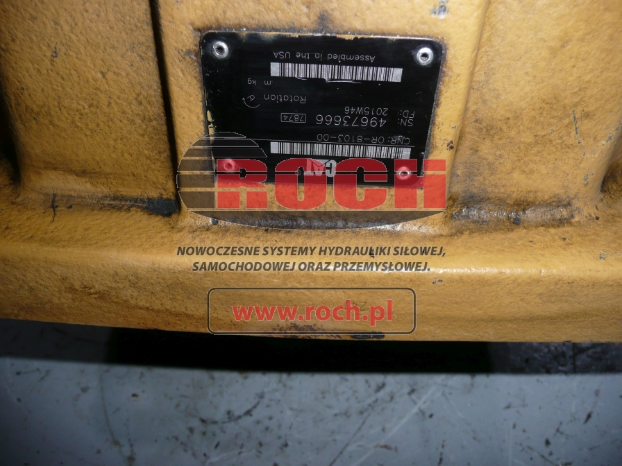 CATERPILLAR + COMMERCIAL OR-8103-00 2015W46 + P11C493BEMB + 27- 053329110005-003 - Pompe hydraulique pour Pelle sur chenille: photos 2 CATERPILLAR + COMMERCIAL OR-8103-00 2015W46 + P11C493BEMB + 27- 053329110005-003 - Pompe hydraulique pour Pelle sur chenille: photos 2