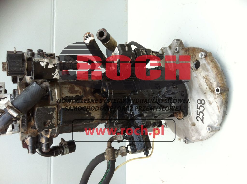 SAUER 729871 + A10VO45DFR/31R-PSC62K01 + POMPA ZĘBATA - Pompe hydraulique pour Balayeuse de voirie: photos 1 SAUER 729871 + A10VO45DFR/31R-PSC62K01 + POMPA ZĘBATA - Pompe hydraulique pour Balayeuse de voirie: photos 1