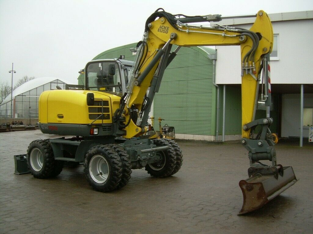 Wacker EW 100, Bj 20, 1750 BH, VA, Powertilt HS08, GL - Pelle sur pneus: photos 4 Wacker EW 100, Bj 20, 1750 BH, VA, Powertilt HS08, GL - Pelle sur pneus: photos 4