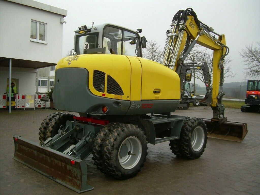 Wacker EW 100, Bj 20, 1750 BH, VA, Powertilt HS08, GL - Pelle sur pneus: photos 3 Wacker EW 100, Bj 20, 1750 BH, VA, Powertilt HS08, GL - Pelle sur pneus: photos 3