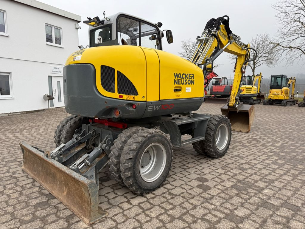 Wacker EW 100, Bj 20, 2050 BH, VA, HS08, TL - Pelle sur pneus: photos 4 Wacker EW 100, Bj 20, 2050 BH, VA, HS08, TL - Pelle sur pneus: photos 4