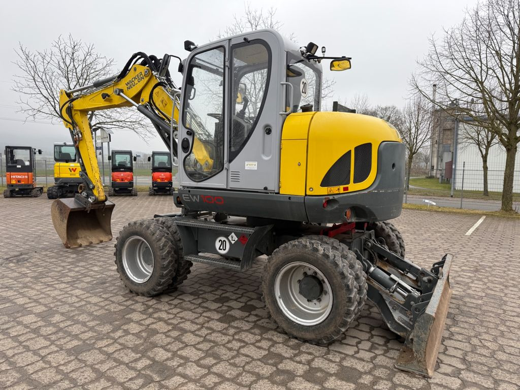 Wacker EW 100, Bj 20, 2050 BH, VA, HS08, TL - Pelle sur pneus: photos 2 Wacker EW 100, Bj 20, 2050 BH, VA, HS08, TL - Pelle sur pneus: photos 2