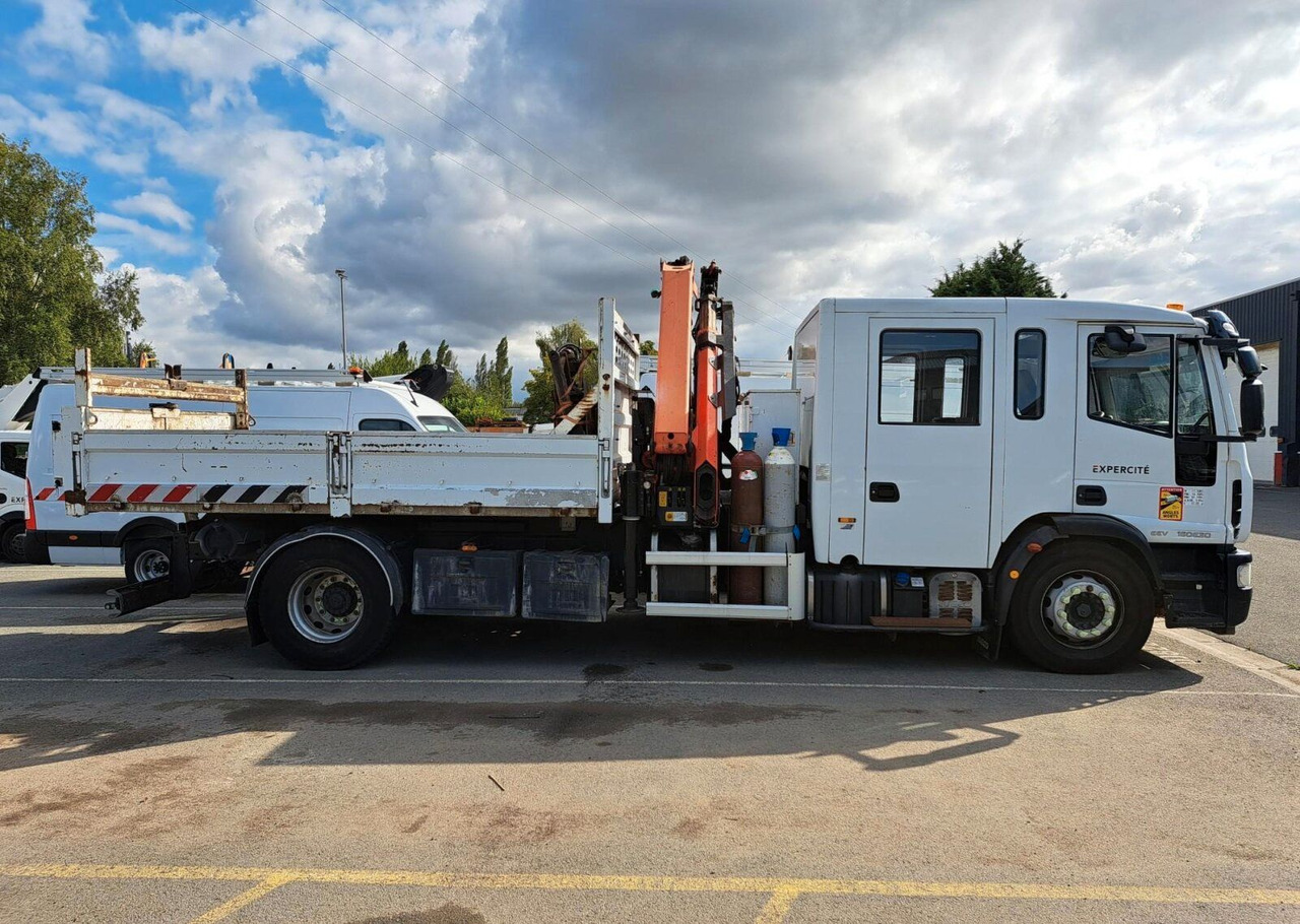 Iveco ML180E 4x2 DOKA Euro 5 Kipper Kran PK16001K-B - Camion benne, Camion grue: photos 1 Iveco ML180E 4x2 DOKA Euro 5 Kipper Kran PK16001K-B - Camion benne, Camion grue: photos 1