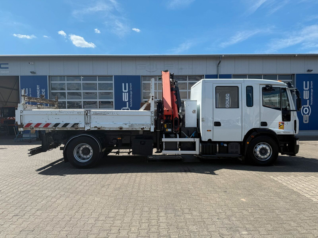 Iveco ML180E 4x2 DOKA Euro 5 Kipper Kran PK16001K-B - Camion grue: photos 2 Iveco ML180E 4x2 DOKA Euro 5 Kipper Kran PK16001K-B - Camion grue: photos 2