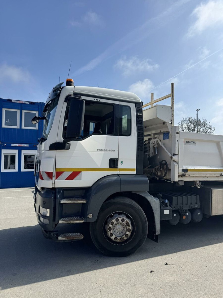 MAN TGS 26.400 6x2*4 Kipper Bordm. Kran ATLAS 172.3E - Camion benne, Camion grue: photos 2 MAN TGS 26.400 6x2*4 Kipper Bordm. Kran ATLAS 172.3E - Camion benne, Camion grue: photos 2