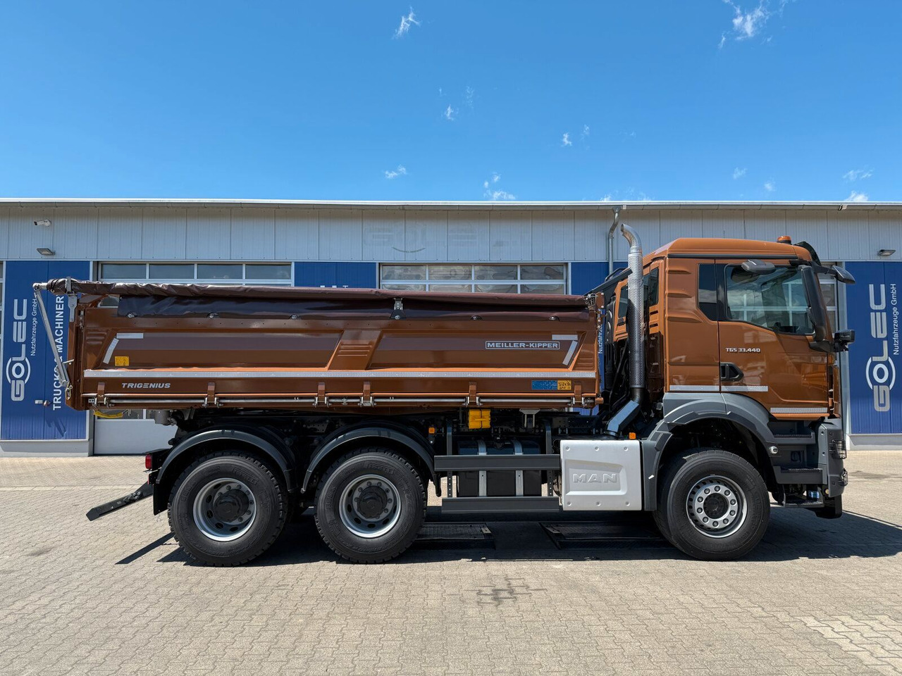 MAN TGS 33.440 6x4 Kipper MEILLER Bordmatik Frontpl. - Camion benne: photos 3 MAN TGS 33.440 6x4 Kipper MEILLER Bordmatik Frontpl. - Camion benne: photos 3