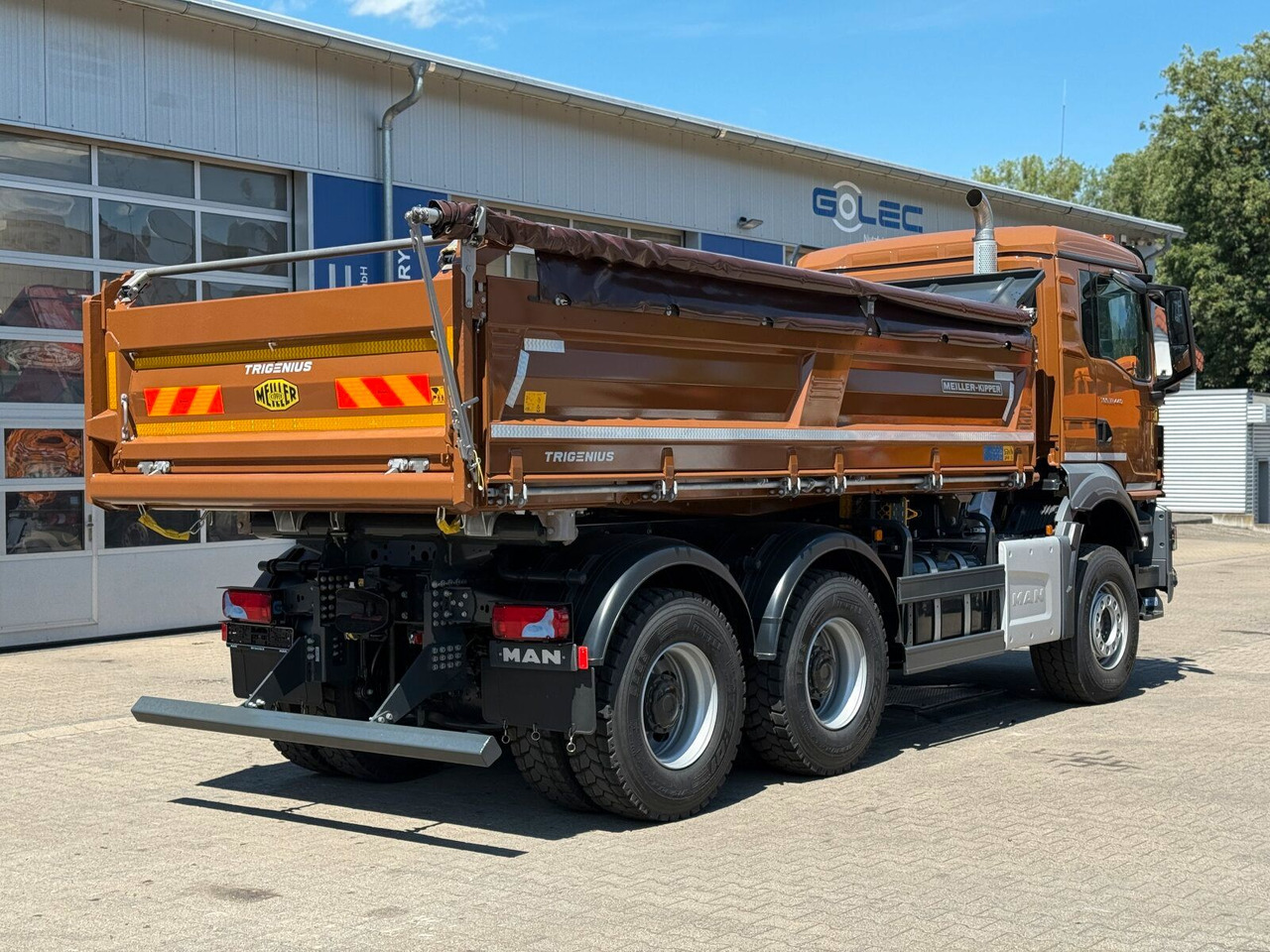 MAN TGS 33.440 6x4 Kipper MEILLER Bordmatik Frontpl. - Camion benne: photos 5 MAN TGS 33.440 6x4 Kipper MEILLER Bordmatik Frontpl. - Camion benne: photos 5