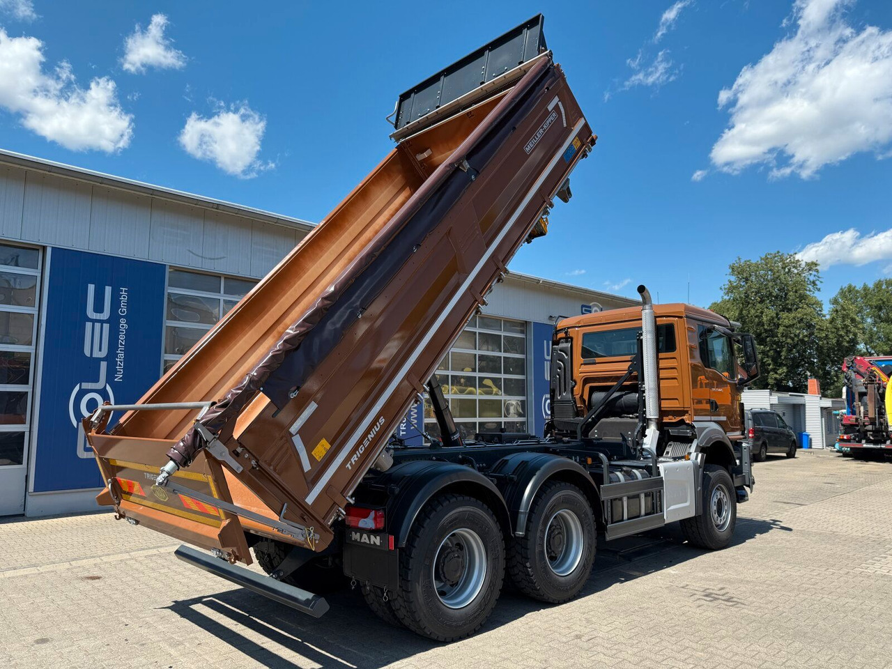 Camion benne MAN TGS 33.440 6x4 Kipper MEILLER Bordmatik Frontpl.: photos 6