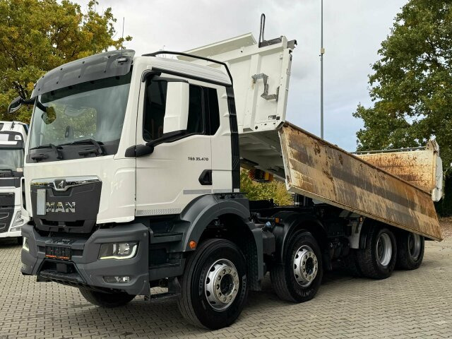 MAN TGS 35.470 8x4 BB Euro6 Meiller Kipper Bordmatik - Camion benne: photos 4 MAN TGS 35.470 8x4 BB Euro6 Meiller Kipper Bordmatik - Camion benne: photos 4