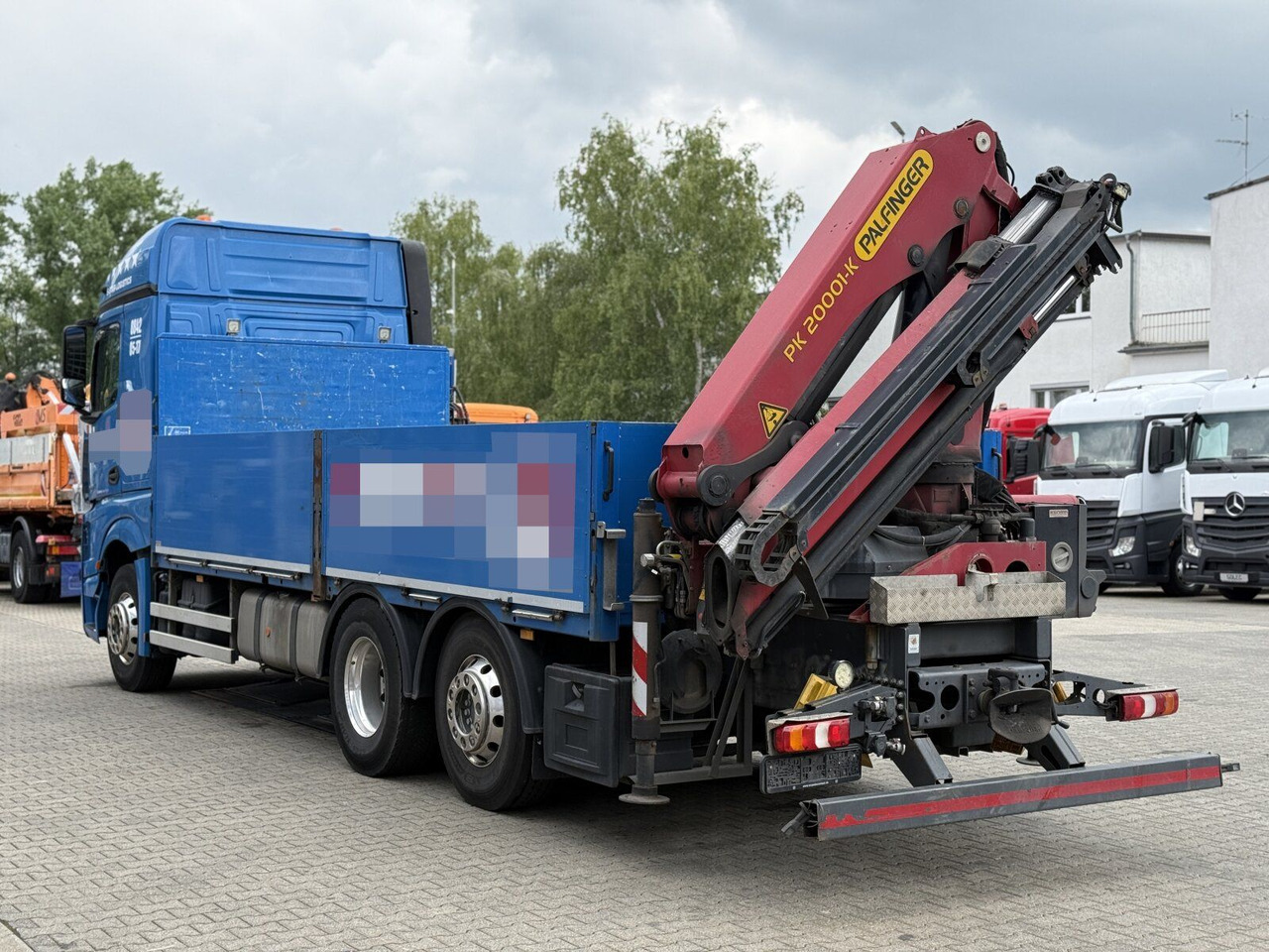 Mercedes-Benz ACTROS 2545 6x2 Pritsche Kran Palfinger PK20001K - Camion plateau, Camion grue: photos 5 Mercedes-Benz ACTROS 2545 6x2 Pritsche Kran Palfinger PK20001K - Camion plateau, Camion grue: photos 5