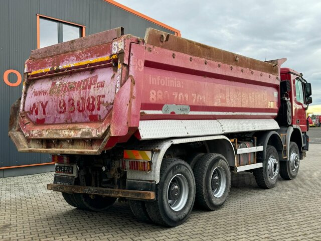 Mercedes-Benz ACTROS 4141 EURO4 8x6 Muldenkipper - crédit-bail Mercedes-Benz ACTROS 4141 EURO4 8x6 Muldenkipper: photos 11