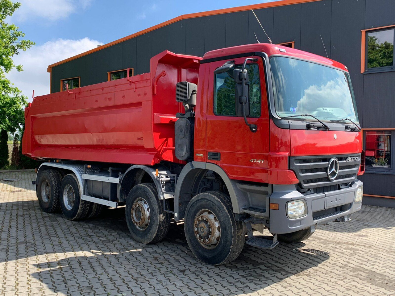 Mercedes-Benz ACTROS 4141 EURO4 8x8 Muldenkipper - Camion benne: photos 1 Mercedes-Benz ACTROS 4141 EURO4 8x8 Muldenkipper - Camion benne: photos 1