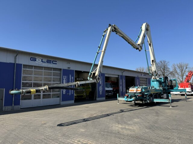 Camion pompe Mercedes-Benz AROCS 2844 6x4 Euro 6 Betonpumpe SERMAC 5Z33: photos 12