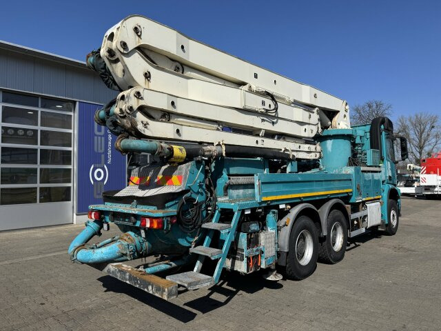 Camion pompe Mercedes-Benz AROCS 2844 6x4 Euro 6 Betonpumpe SERMAC 5Z33: photos 10