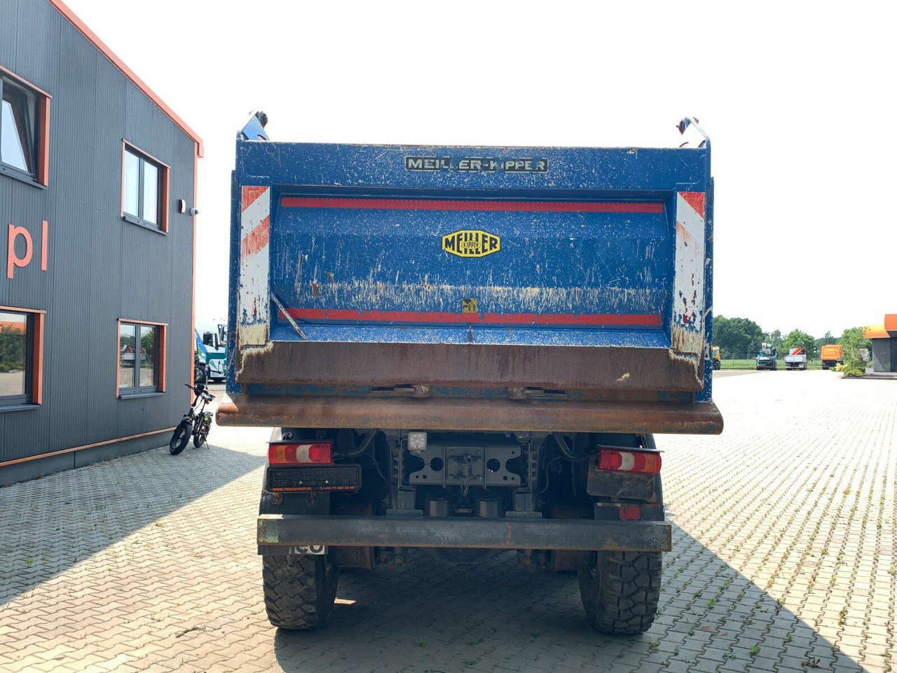 Camion benne Mercedes-Benz AROCS 4145 8x8 EURO6 Muldenkipper TOP!: photos 6