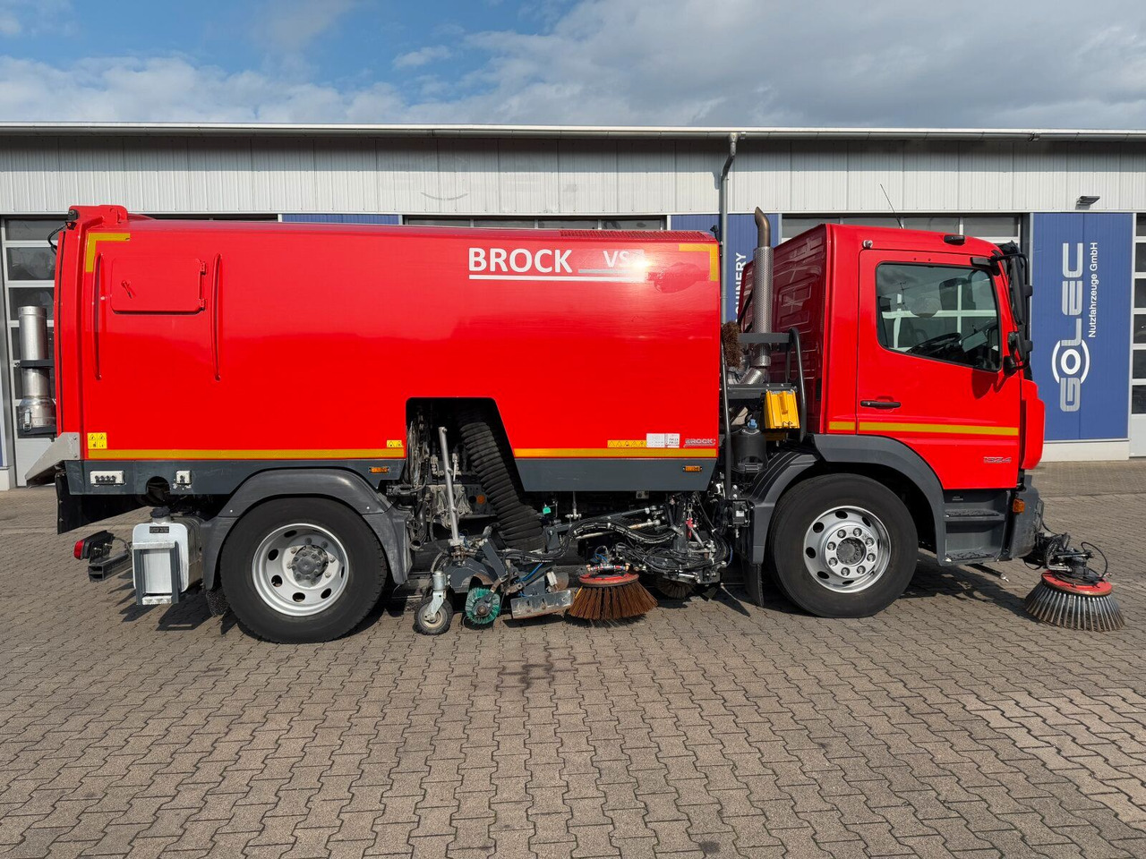 Mercedes-Benz Atego 1324 4x2 Kehrmaschine BROCK HD Anlage - Balayeuse de voirie: photos 3 Mercedes-Benz Atego 1324 4x2 Kehrmaschine BROCK HD Anlage - Balayeuse de voirie: photos 3