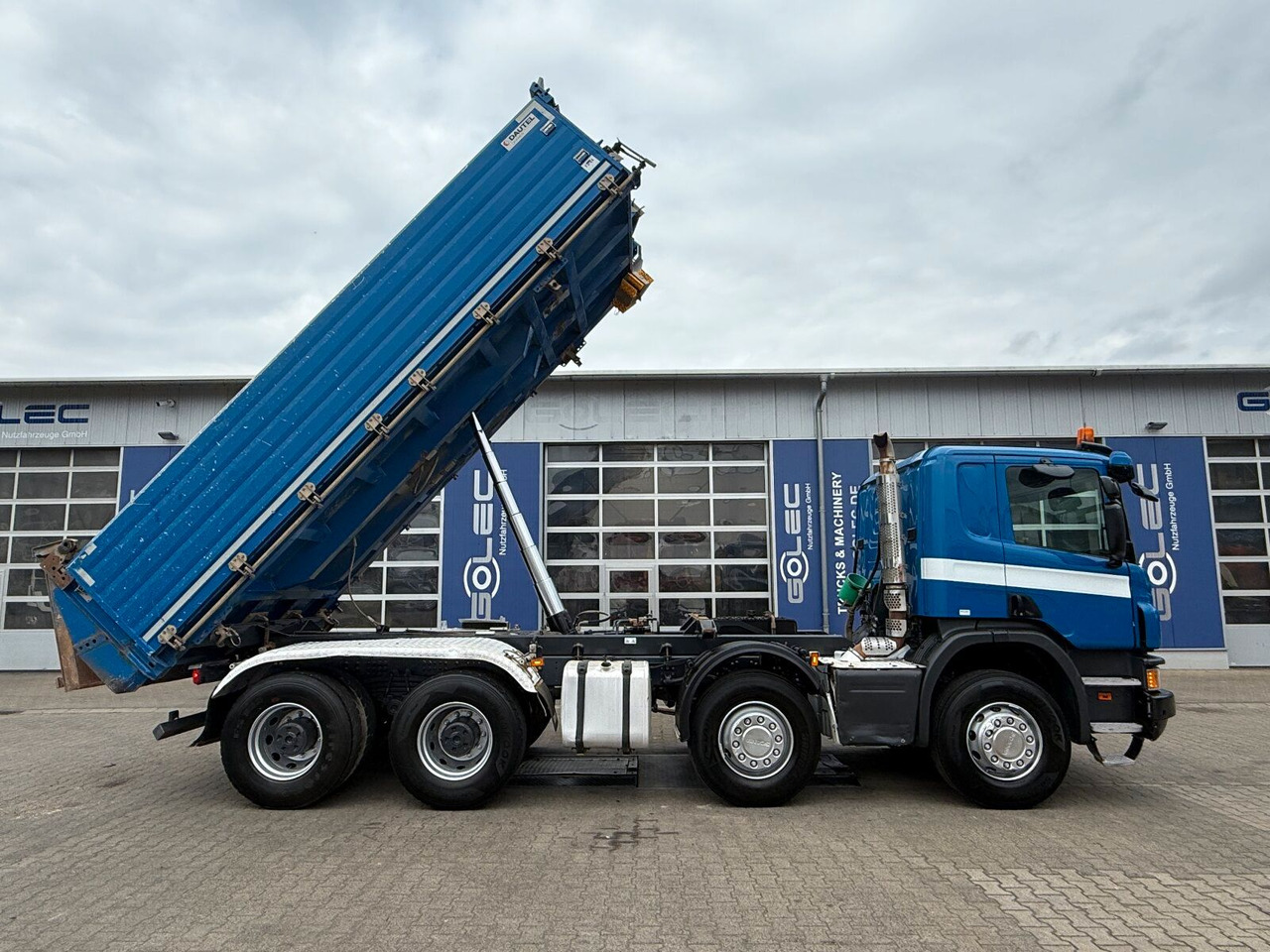 Scania P 410 8x4 Dreiseitenkipper DAUTEL - Camion benne: photos 4 Scania P 410 8x4 Dreiseitenkipper DAUTEL - Camion benne: photos 4