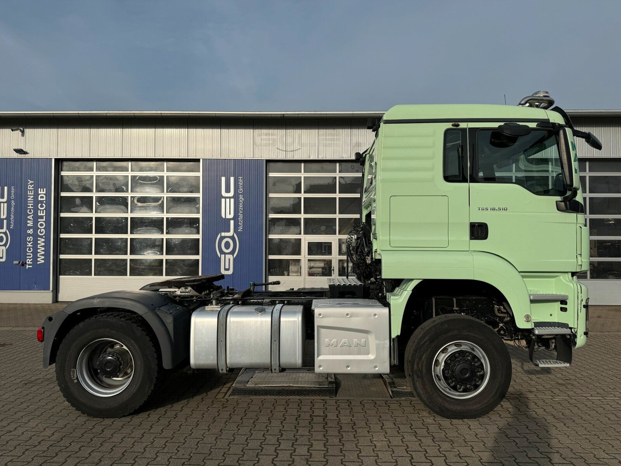 MAN TGS 18.510 4x4 SZM - Kipphyd. Blatt Luft - Tracteur routier: photos 3 MAN TGS 18.510 4x4 SZM - Kipphyd. Blatt Luft - Tracteur routier: photos 3