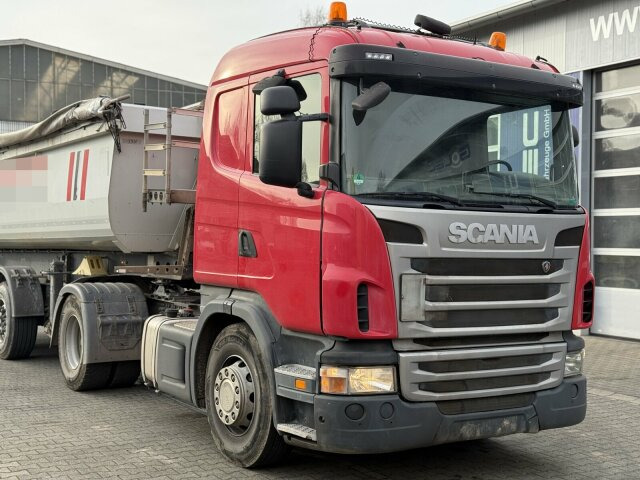 Scania G400 4x2 Euro 6 SZM Kipphydraulik Blatt/ Luft - Tracteur routier: photos 1 Scania G400 4x2 Euro 6 SZM Kipphydraulik Blatt/ Luft - Tracteur routier: photos 1