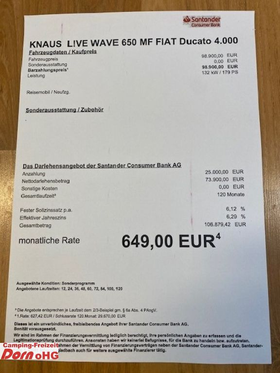 Knaus L!VE WAVE 650 MF Automatik/180 PS/Heavy - Camping-car profilé: photos 5 Knaus L!VE WAVE 650 MF Automatik/180 PS/Heavy - Camping-car profilé: photos 5