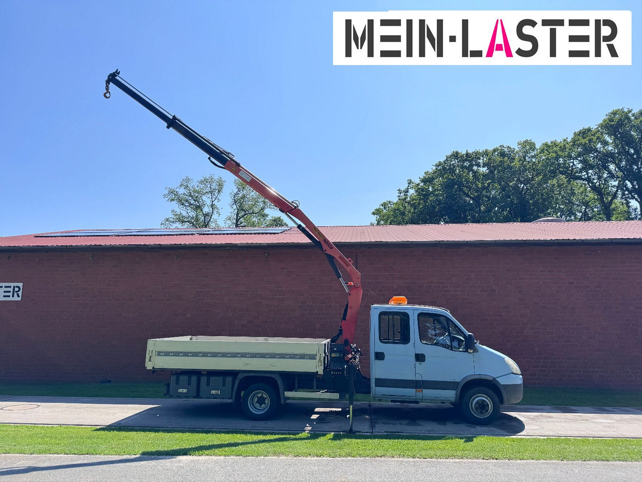 Iveco 65C180 3.0d Palfinger PK 6500 7 Sitzer - Fourgon plateau, Utilitaire double cabine: photos 3 Iveco 65C180 3.0d Palfinger PK 6500 7 Sitzer - Fourgon plateau, Utilitaire double cabine: photos 3