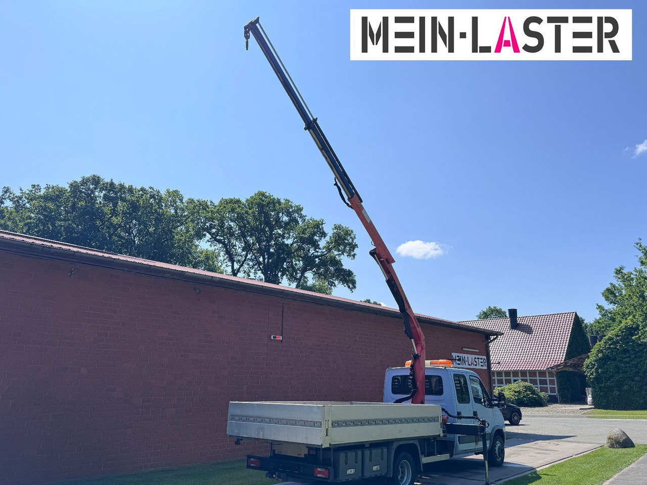 Iveco 65C180 3.0d Palfinger PK 6500 7 Sitzer - Fourgon plateau, Utilitaire double cabine: photos 5 Iveco 65C180 3.0d Palfinger PK 6500 7 Sitzer - Fourgon plateau, Utilitaire double cabine: photos 5