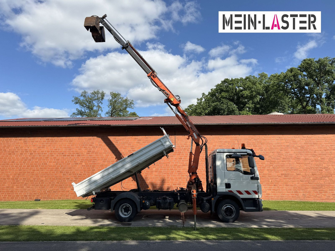 MAN TGL 8.150 3 S-Kipper Atlas 75 10m -1t. Funk FB - Utilitaire benne: photos 2 MAN TGL 8.150 3 S-Kipper Atlas 75 10m -1t. Funk FB - Utilitaire benne: photos 2