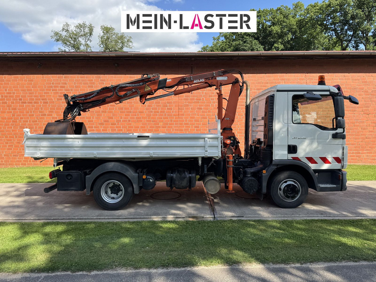 MAN TGL 8.150 3 S-Kipper Atlas 75 10m -1t. Funk FB - Utilitaire benne: photos 5 MAN TGL 8.150 3 S-Kipper Atlas 75 10m -1t. Funk FB - Utilitaire benne: photos 5