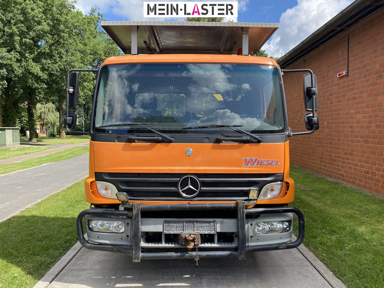 Camion porte-conteneur/ Caisse mobile Mercedes-Benz Kamag Wiesel Umsetzter Sattelplatte: photos 7