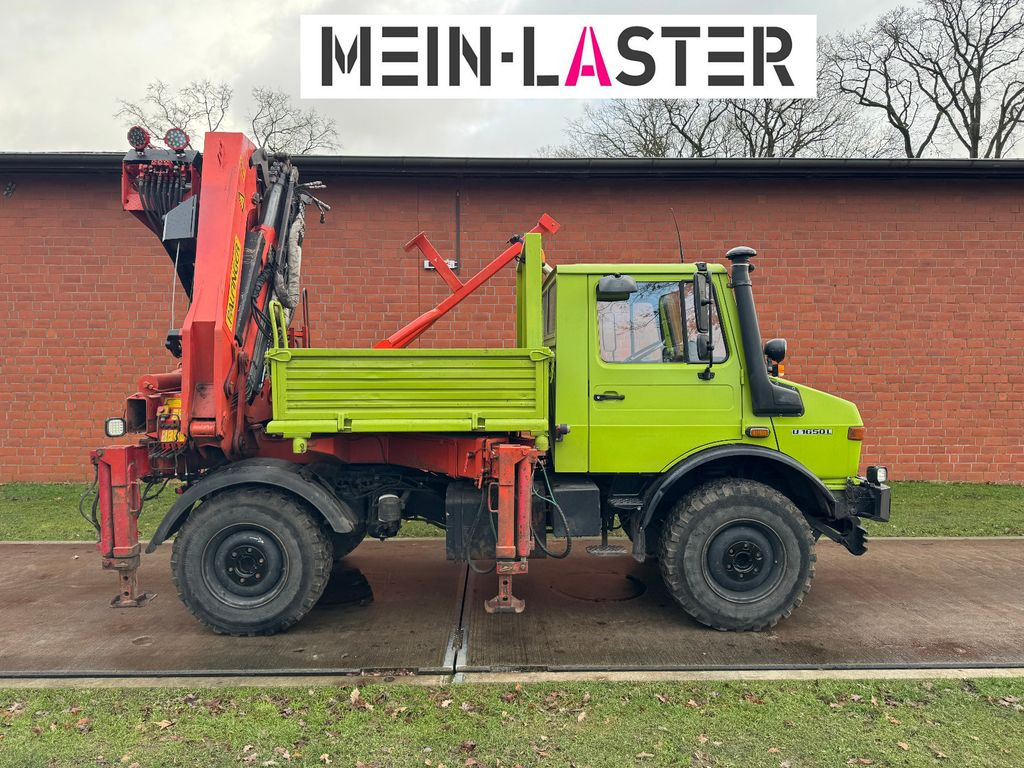 Unimog U 1650 PK 10500 Kran 15 m max. 3,9 t Seilwinde - Camion grue: photos 4 Unimog U 1650 PK 10500 Kran 15 m max. 3,9 t Seilwinde - Camion grue: photos 4