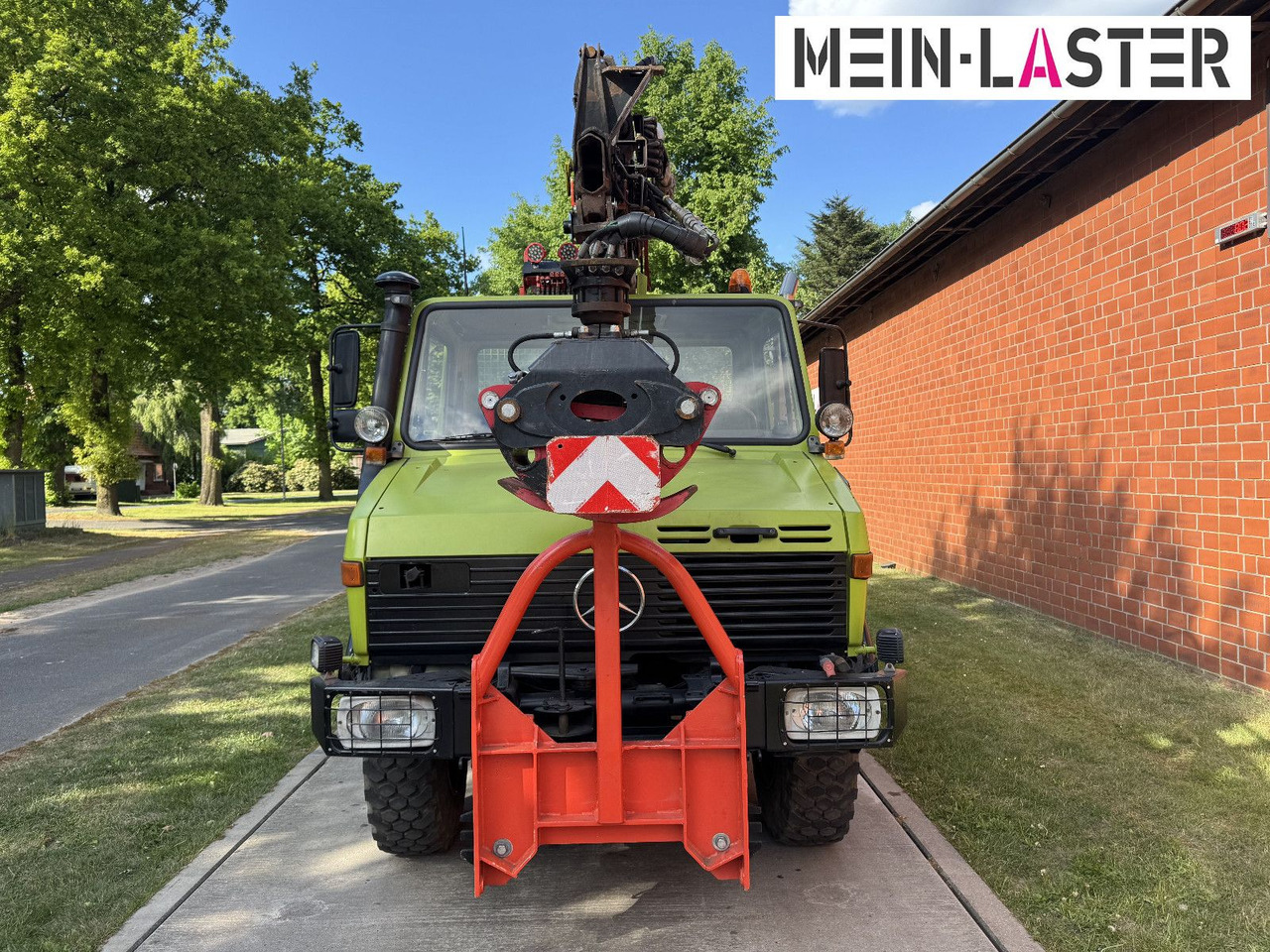 Unimog U 1650 PK 10500 Kran 15 m max. 3,9 t Seilwinde - Camion grue: photos 5 Unimog U 1650 PK 10500 Kran 15 m max. 3,9 t Seilwinde - Camion grue: photos 5