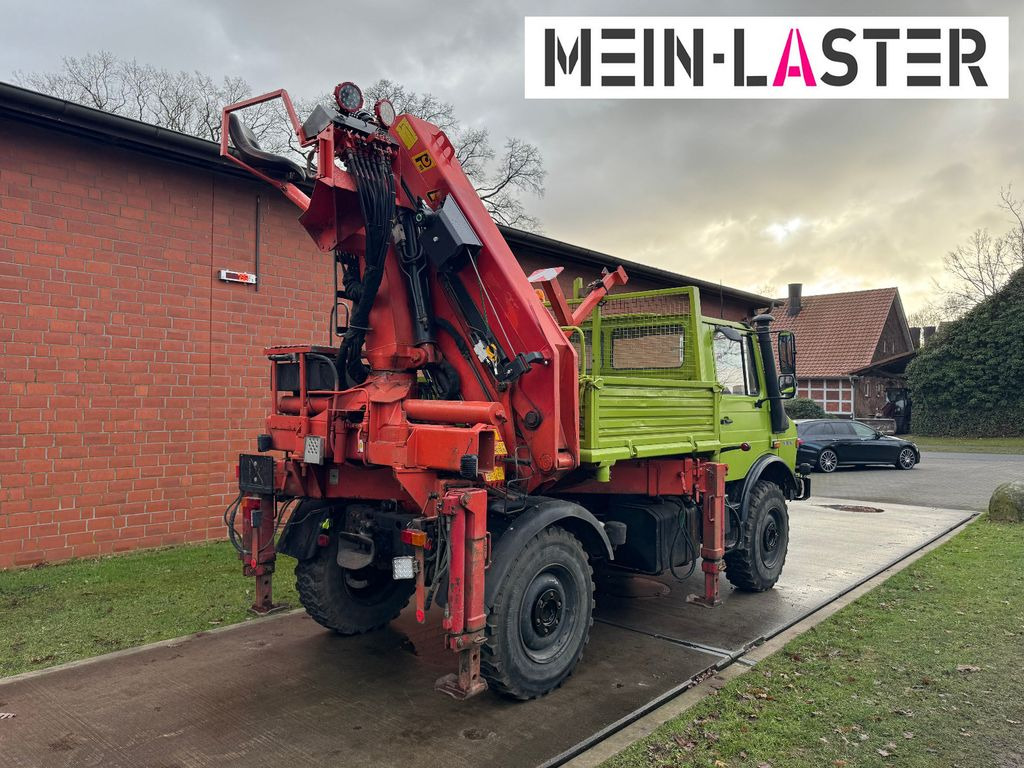 Unimog U 1650 PK 10500 Kran 15 m max. 3,9 t Seilwinde - Camion grue: photos 5 Unimog U 1650 PK 10500 Kran 15 m max. 3,9 t Seilwinde - Camion grue: photos 5