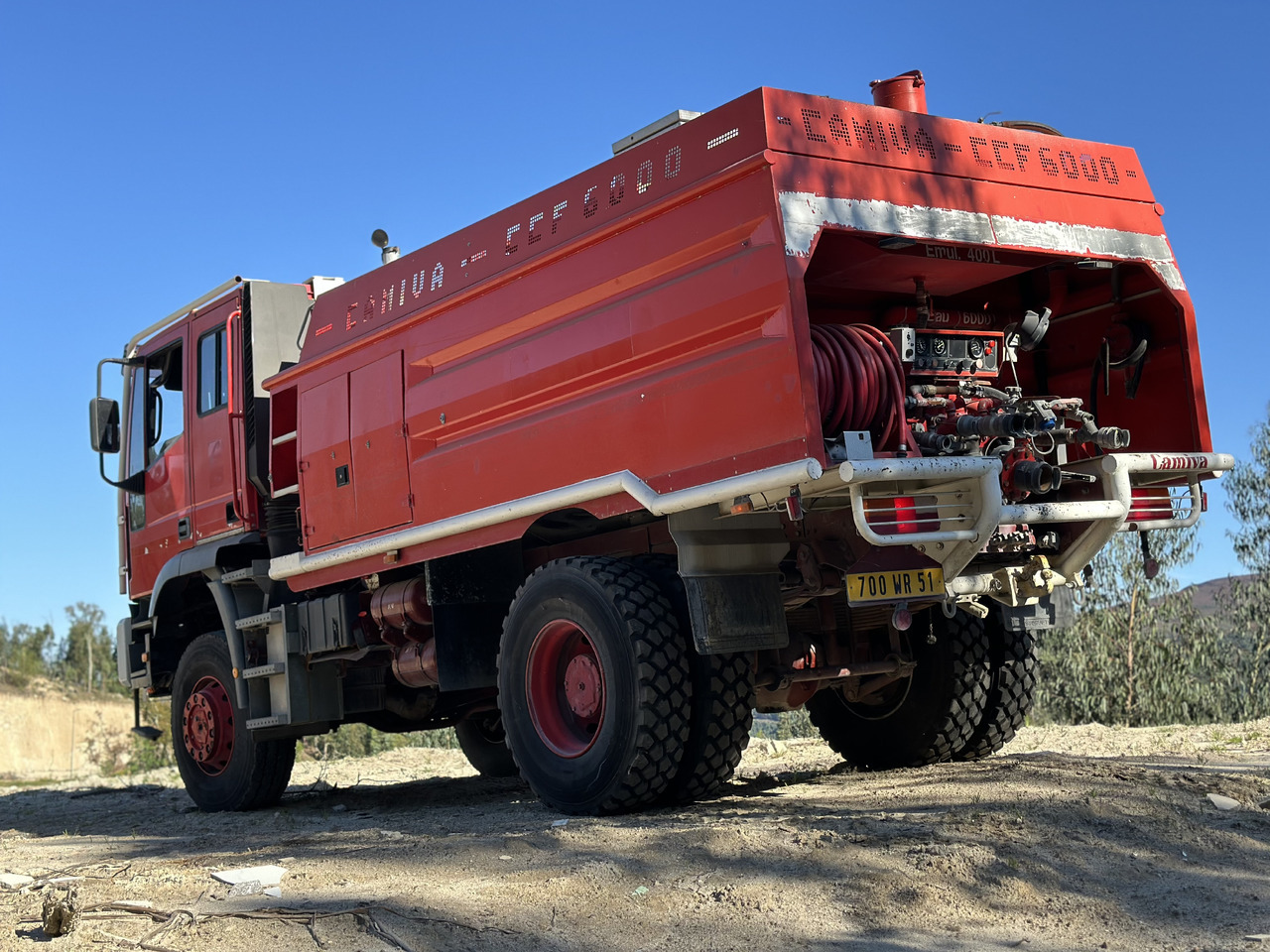Camion de pompier IVECO EUROCARGO 190E30. 4x4: photos 6