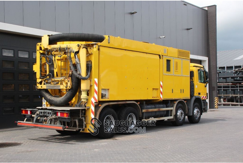 Camion hydrocureur Mercedes-Benz Actros 4160 V8 RSP 3T 2014 Saugbagger: photos 8 Camion hydrocureur Mercedes-Benz Actros 4160 V8 RSP 3T 2014 Saugbagger: photos 8