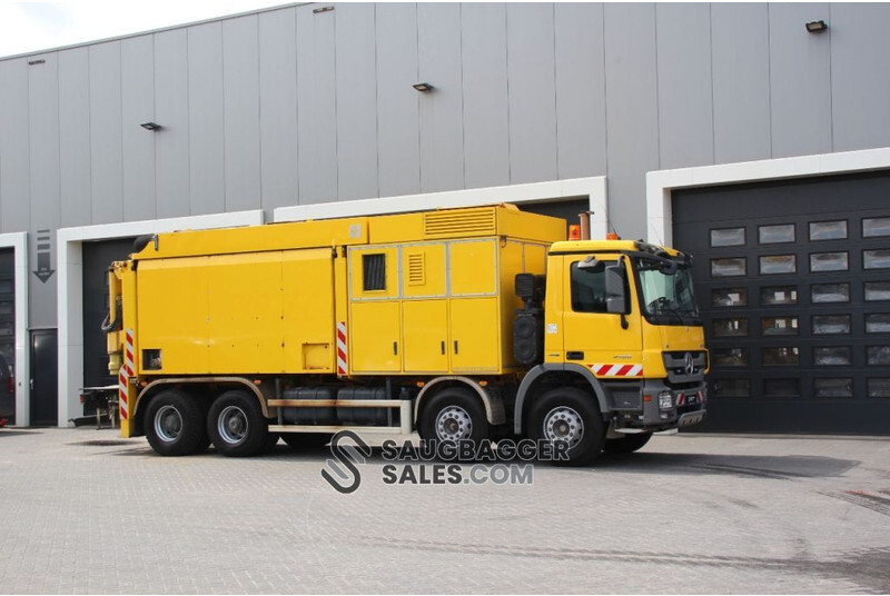 Camion hydrocureur Mercedes-Benz Actros 4160 V8 RSP 3T 2014 Saugbagger: photos 7 Camion hydrocureur Mercedes-Benz Actros 4160 V8 RSP 3T 2014 Saugbagger: photos 7