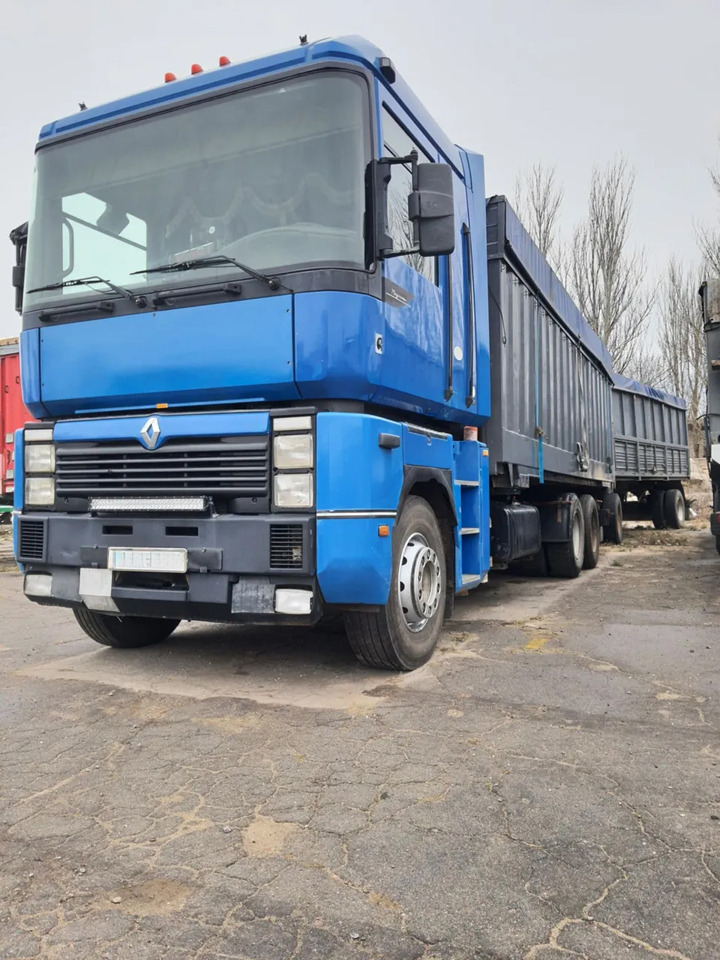 RENAULT Magnum 430 6x2 Grain truck - Camion plateau: photos 2 RENAULT Magnum 430 6x2 Grain truck - Camion plateau: photos 2