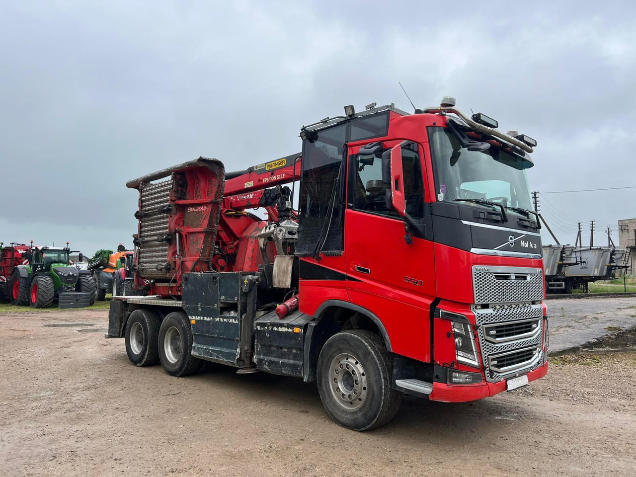 VOLVO FH16.550 - Broyeur de végétaux: photos 1 VOLVO FH16.550 - Broyeur de végétaux: photos 1