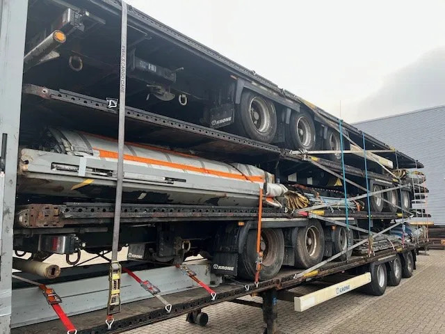 Krone multiple 2014 & 2015 XL P400 mega huckepack curtain sided trailer stacks - Semi-remorque fourgon: photos 5 Krone multiple 2014 & 2015 XL P400 mega huckepack curtain sided trailer stacks - Semi-remorque fourgon: photos 5