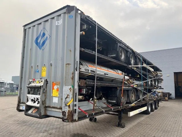 Krone multiple 2014 & 2015 XL P400 mega huckepack curtain sided trailer stacks - Semi-remorque fourgon: photos 4 Krone multiple 2014 & 2015 XL P400 mega huckepack curtain sided trailer stacks - Semi-remorque fourgon: photos 4