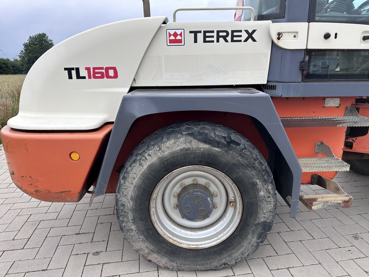 Chargeuse sur pneus TEREX TL 160 Klima Schaufel + Palettengabel Top !: photos 26