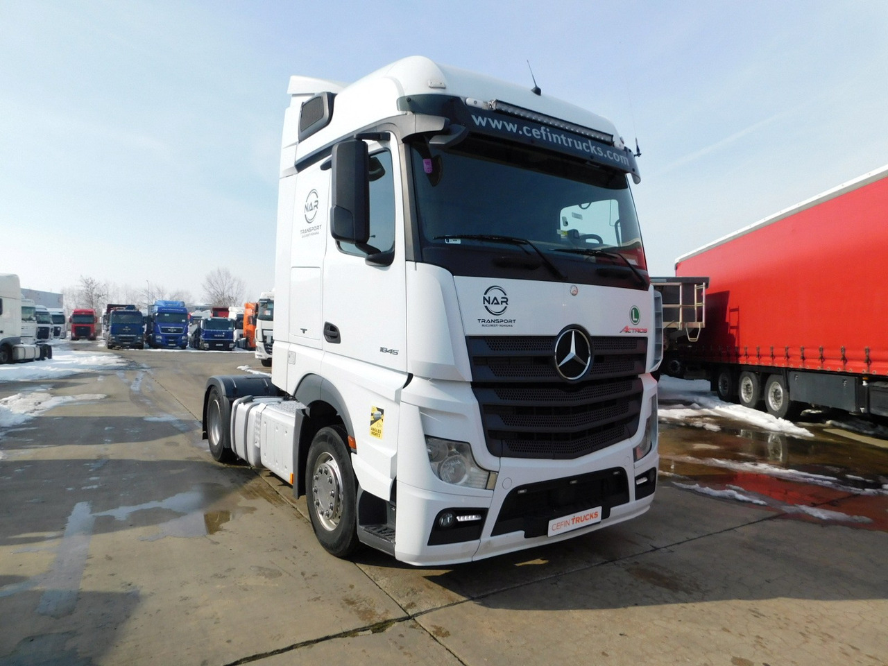 Mercedes Actros 1845 - Tracteur routier: photos 2 Mercedes Actros 1845 - Tracteur routier: photos 2