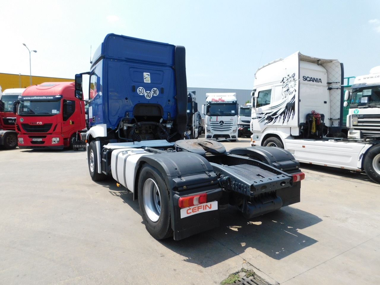 Mercedes Actros 1845 - Tracteur routier: photos 4 Mercedes Actros 1845 - Tracteur routier: photos 4