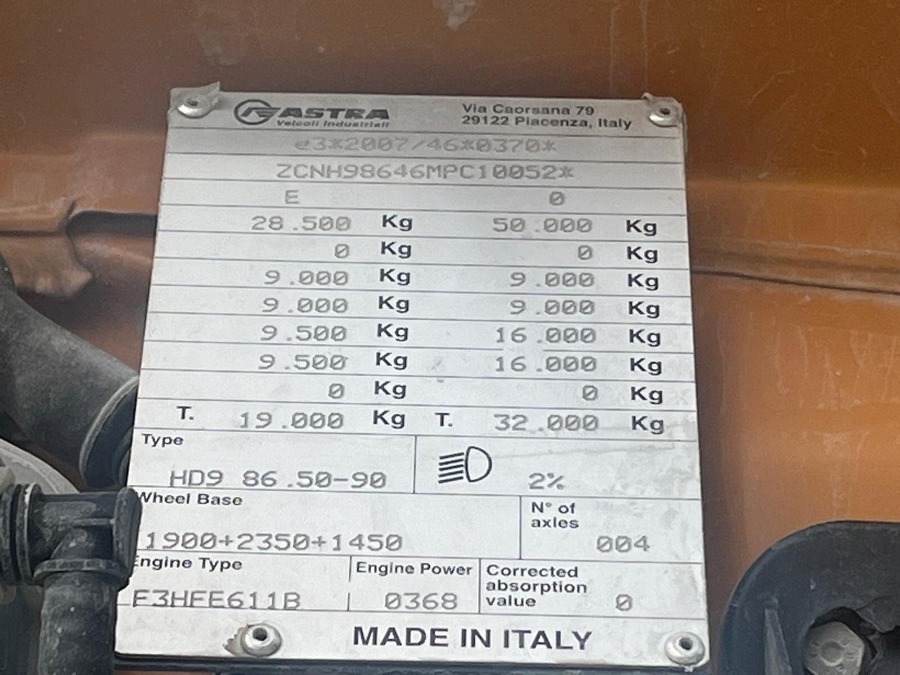 ASTRA HD9 86.50-90 8x6 ASTRA HD9 86.50-90 8x6, Unfallschaden, Cursor 13 - Châssis cabine: photos 5 ASTRA HD9 86.50-90 8x6 ASTRA HD9 86.50-90 8x6, Unfallschaden, Cursor 13 - Châssis cabine: photos 5